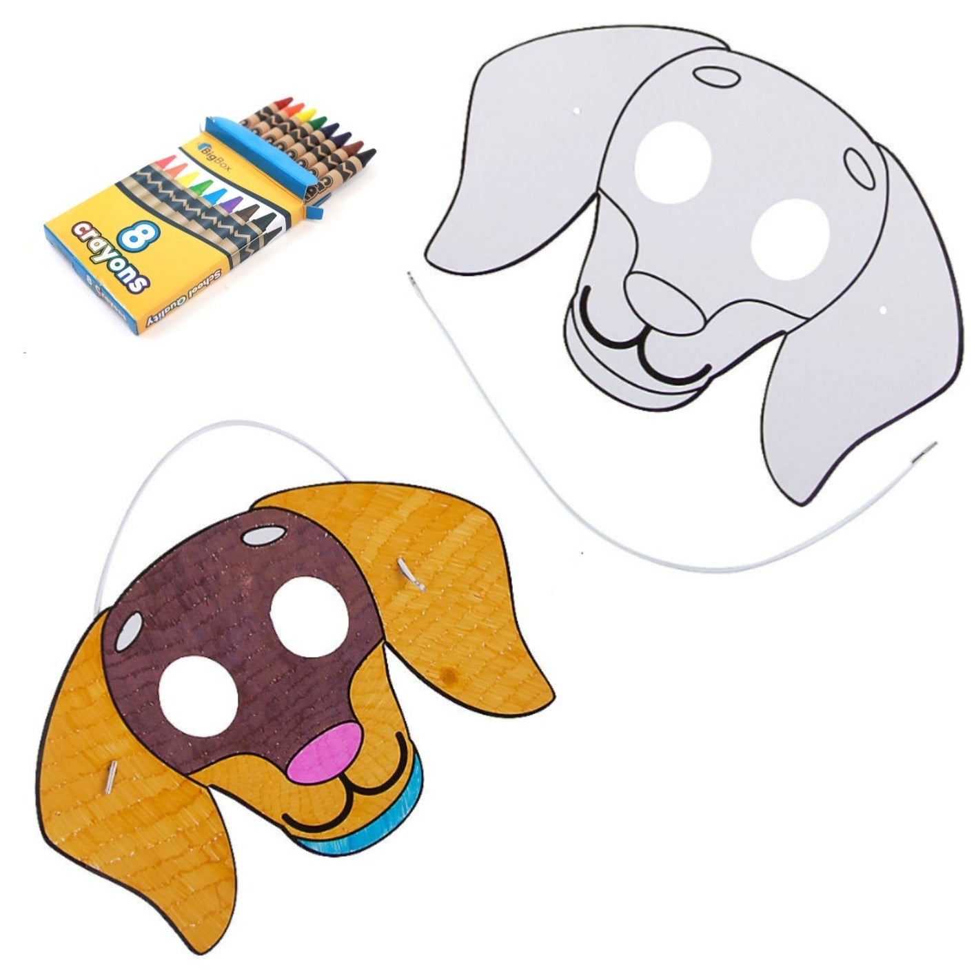 Dog Mask Craft Activity