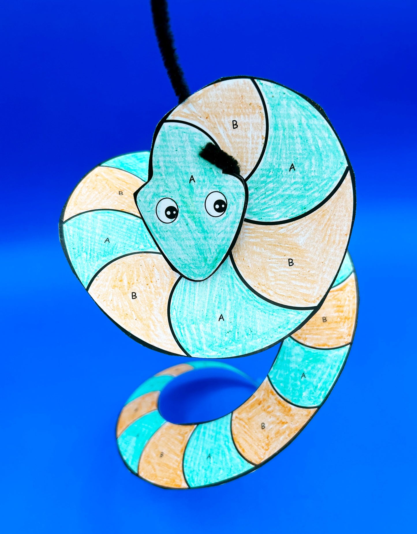 Pattern Snakes Math and Art Activity