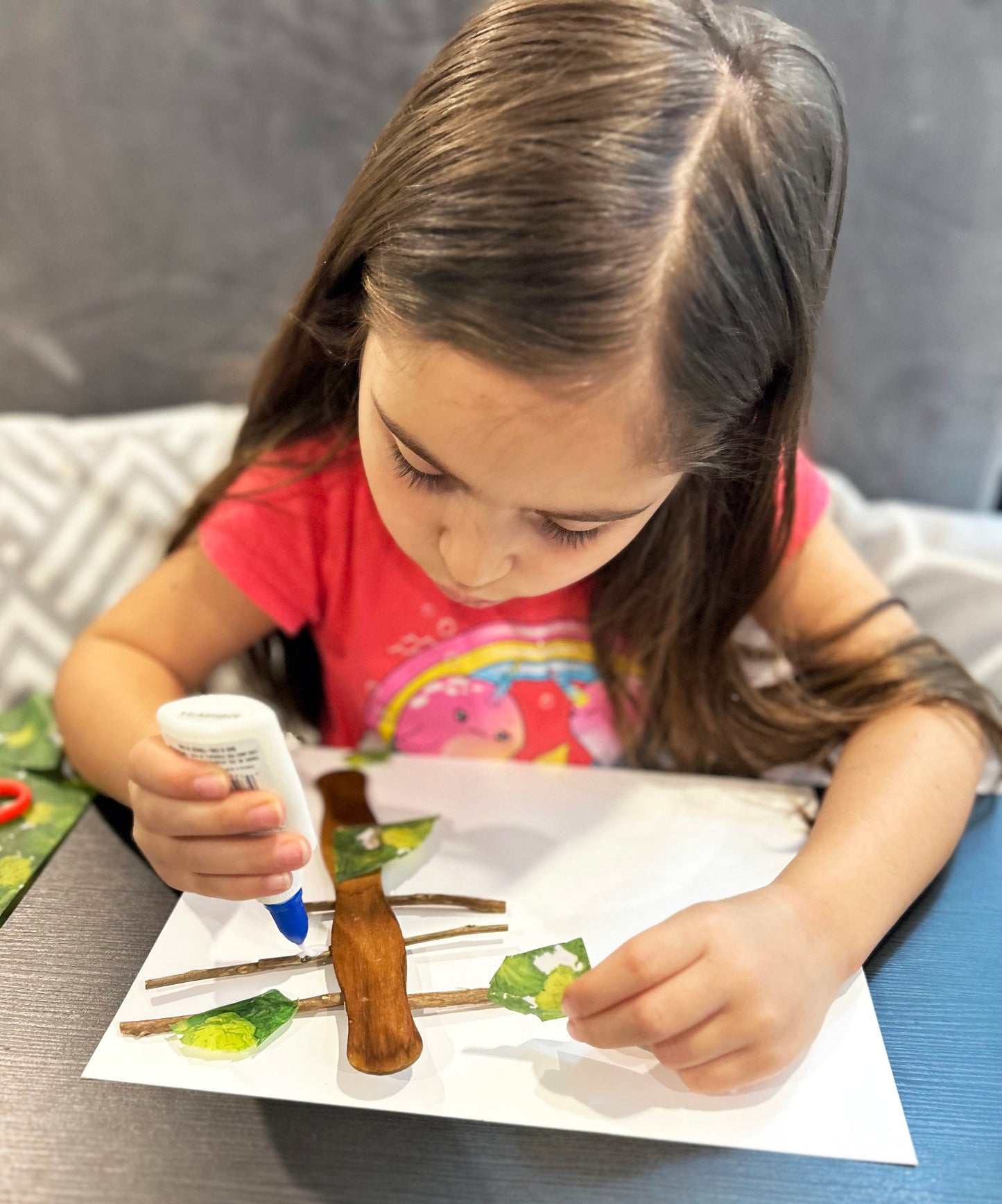 Construct a Rainforest Tree Stem Activity Kids