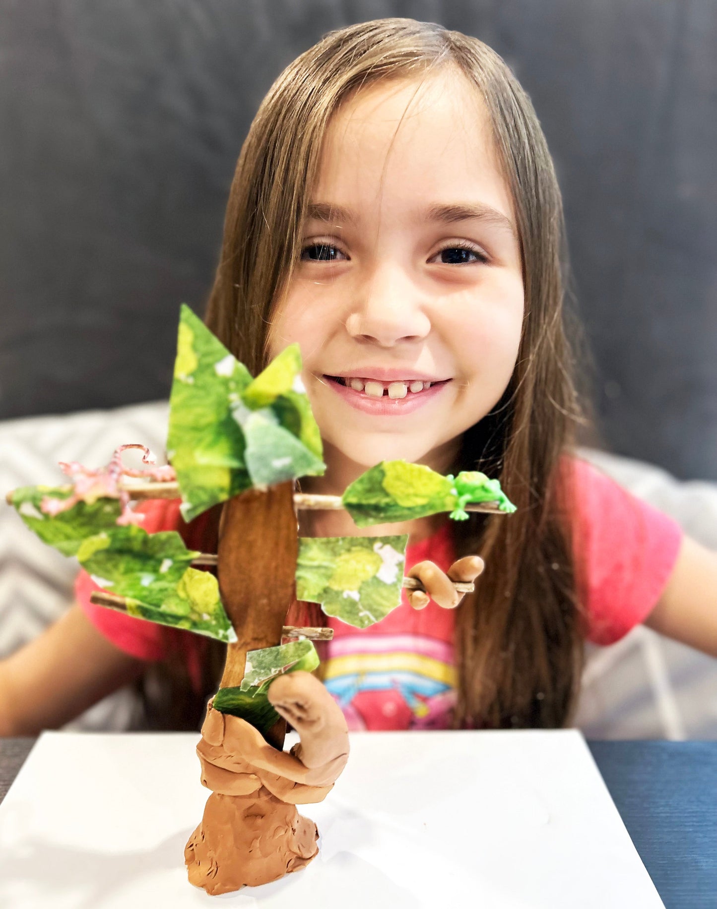 Construct a Rainforest Tree Stem Activity Kids