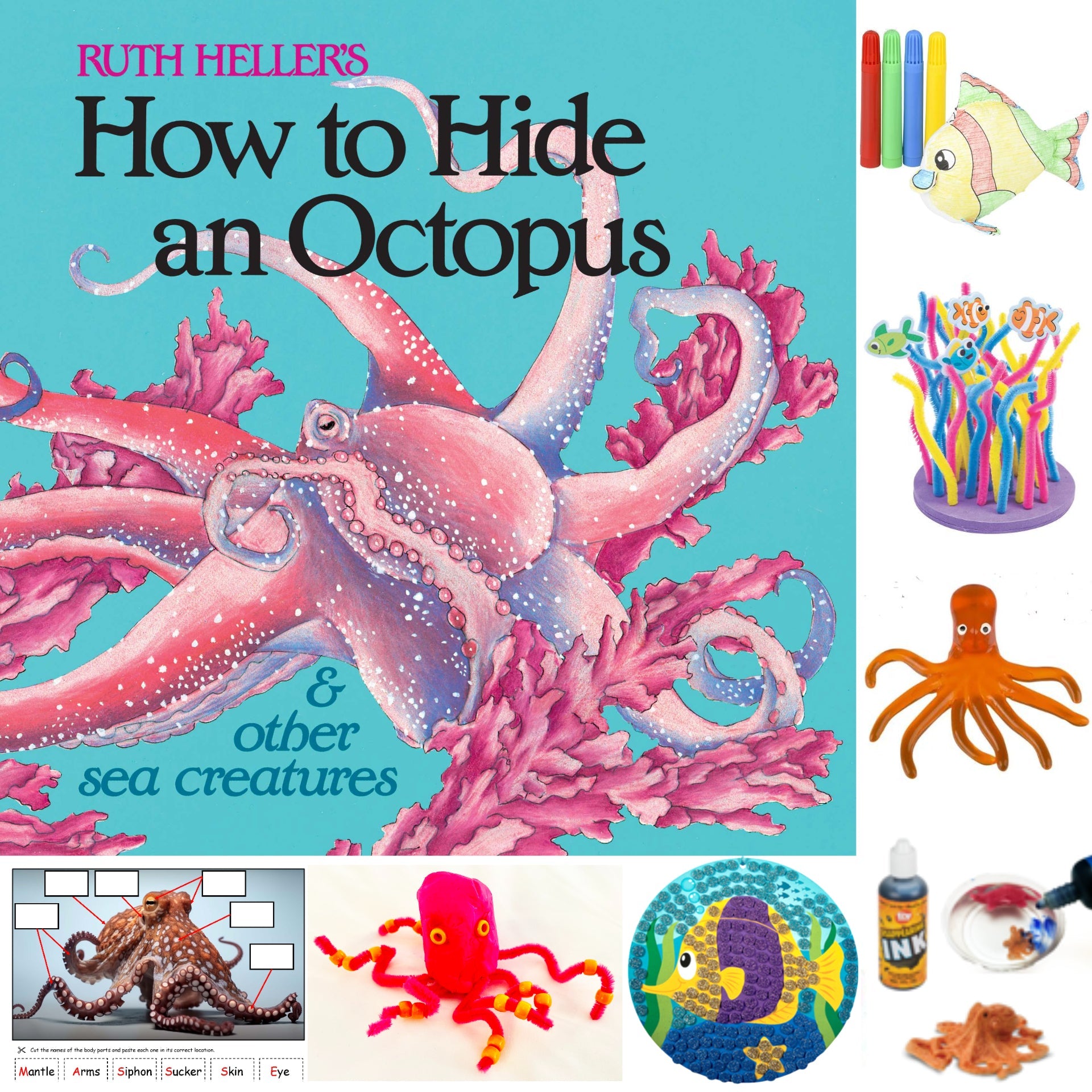 sea monsters kit Ivy Kids Kit