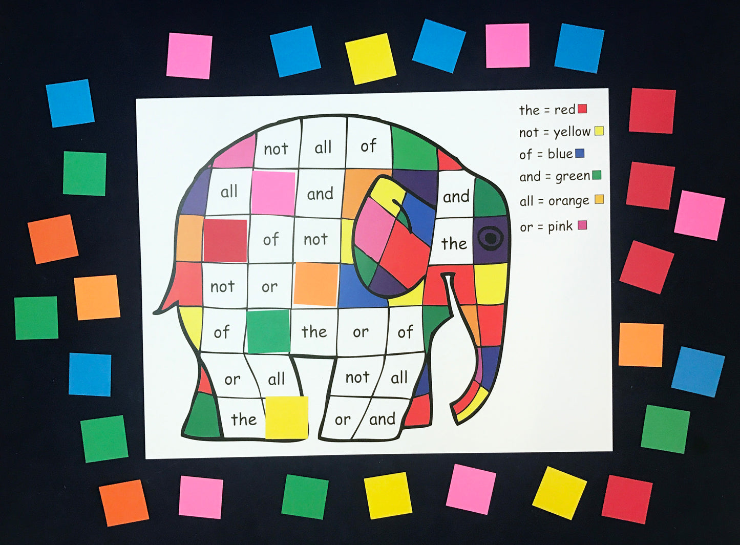 Ivy Kids kit - Elmer