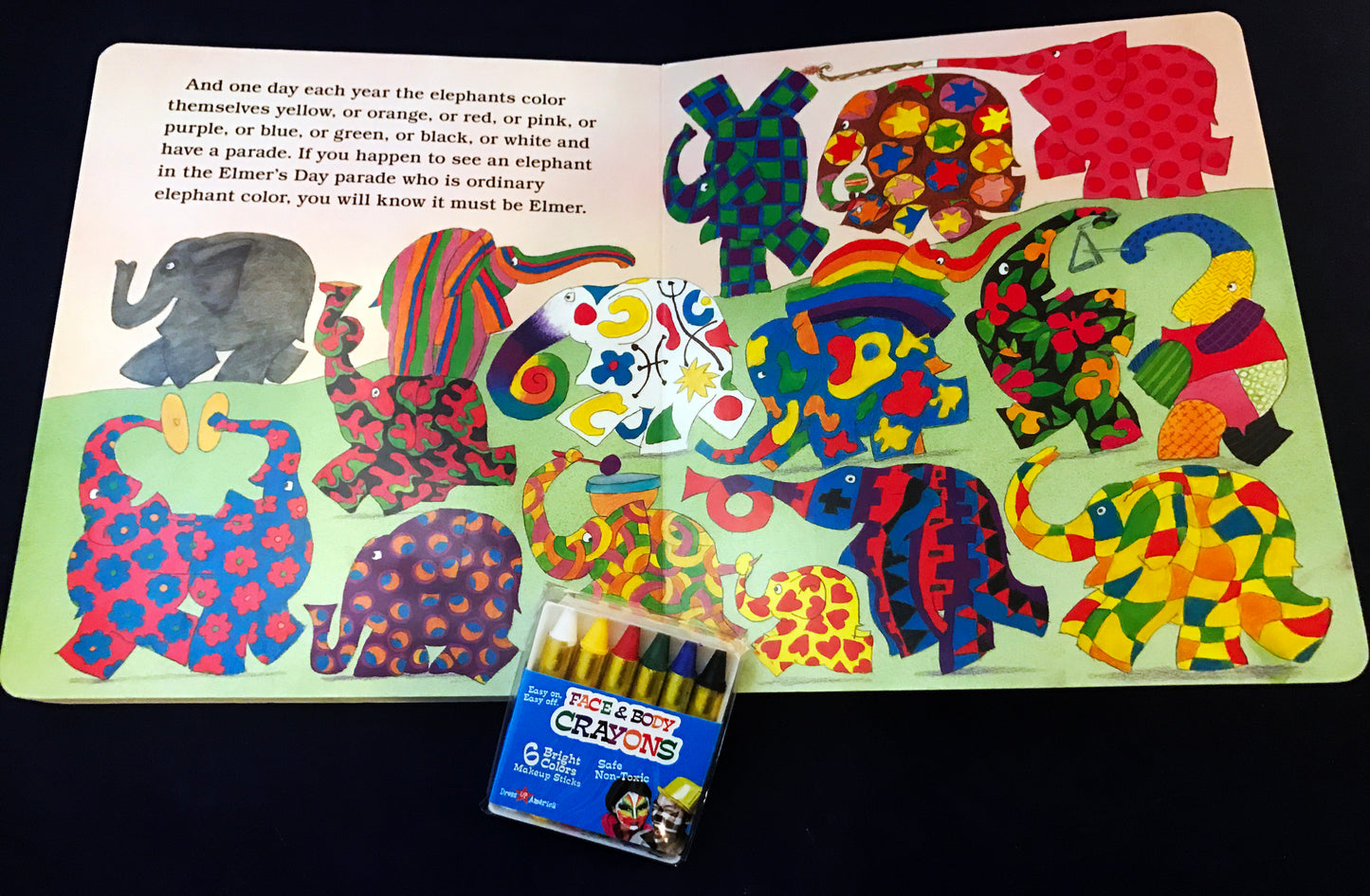 Ivy Kids kit - Elmer