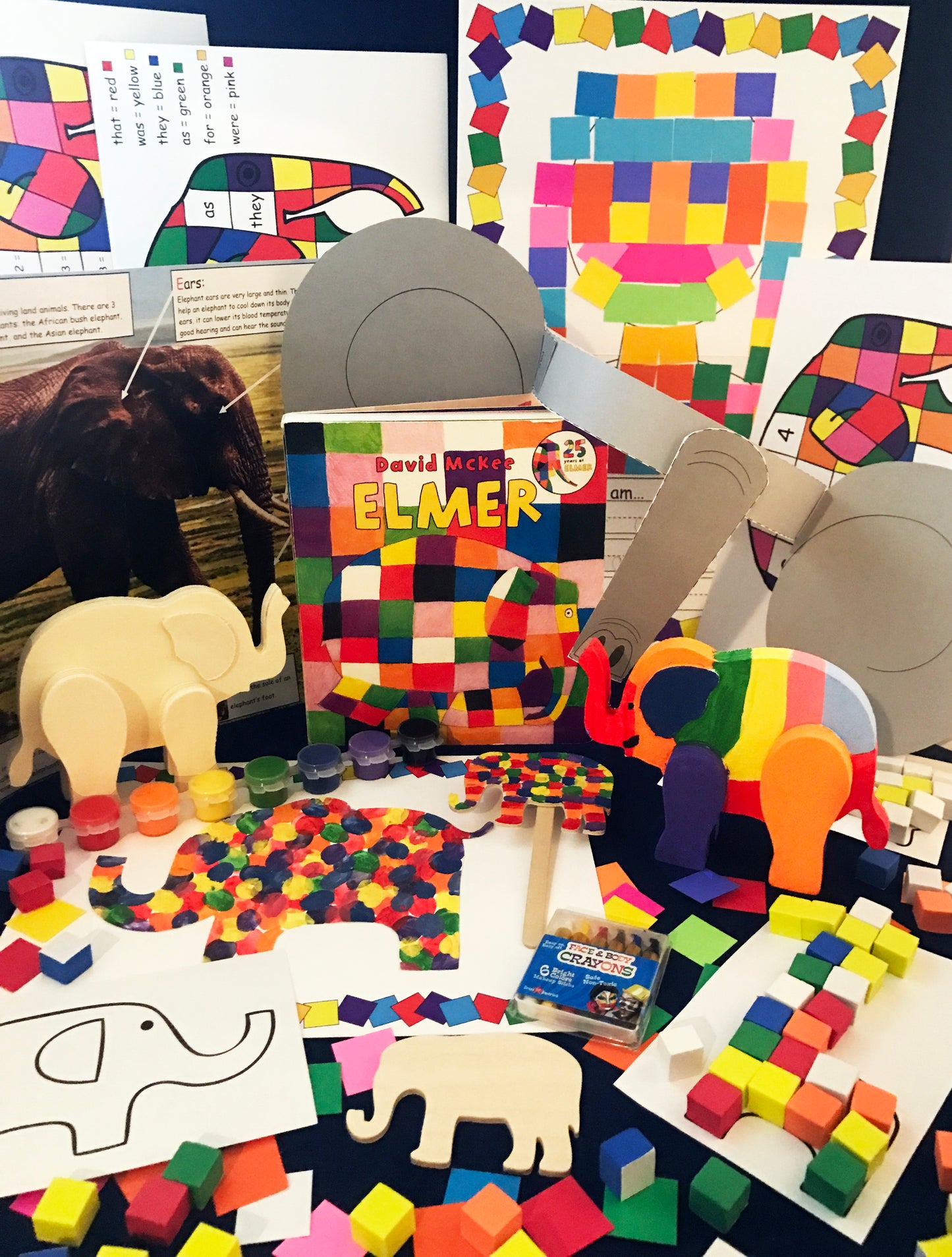 Ivy Kids kit - Elmer