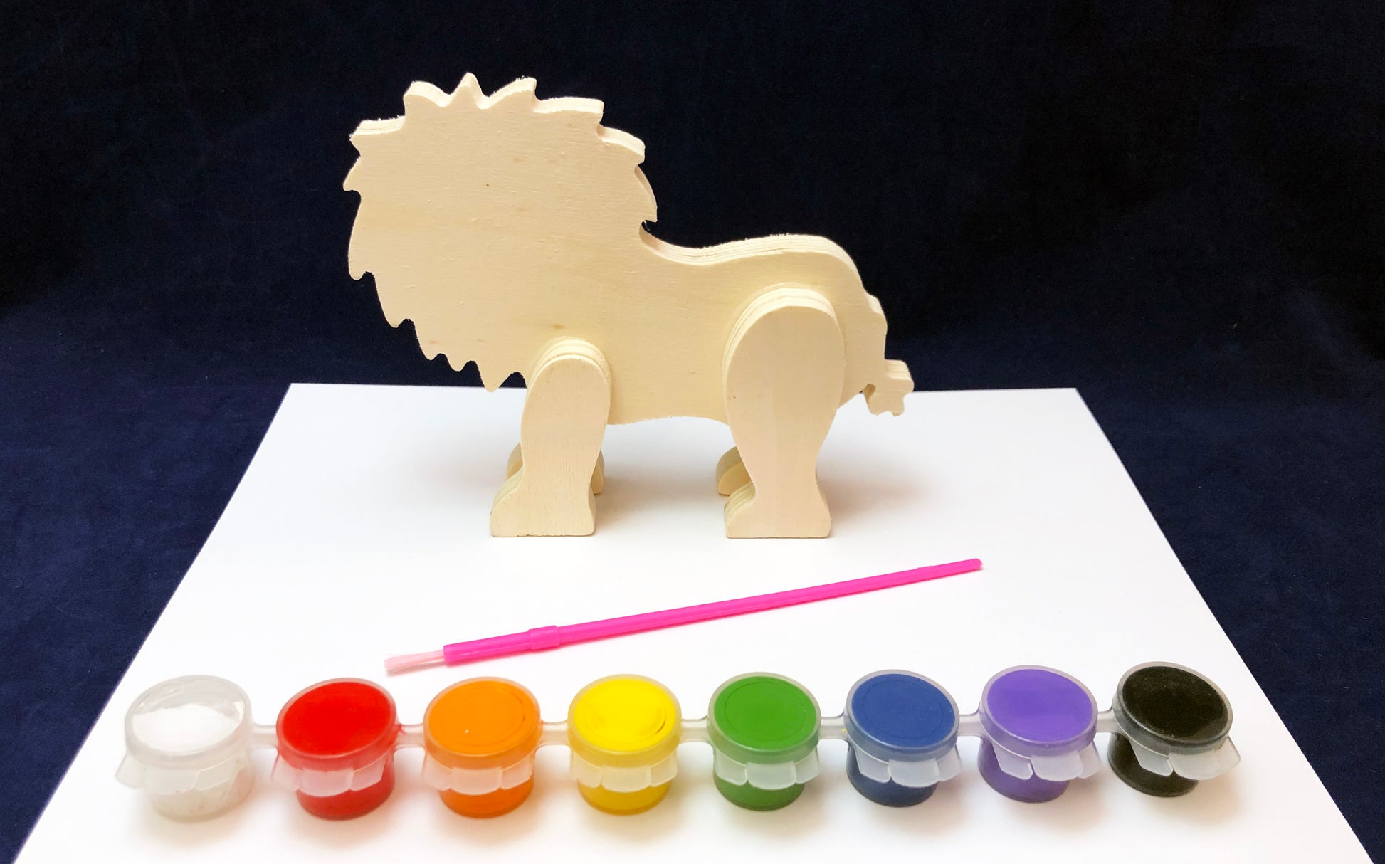 Wooden Lion Craft
