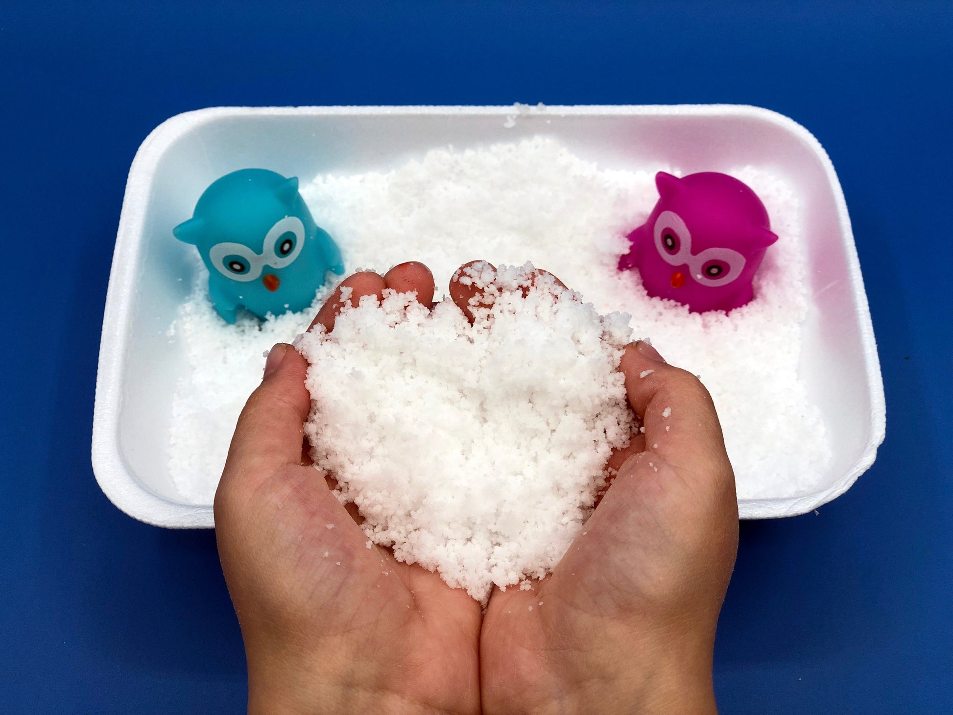 Make your own snow STEM project