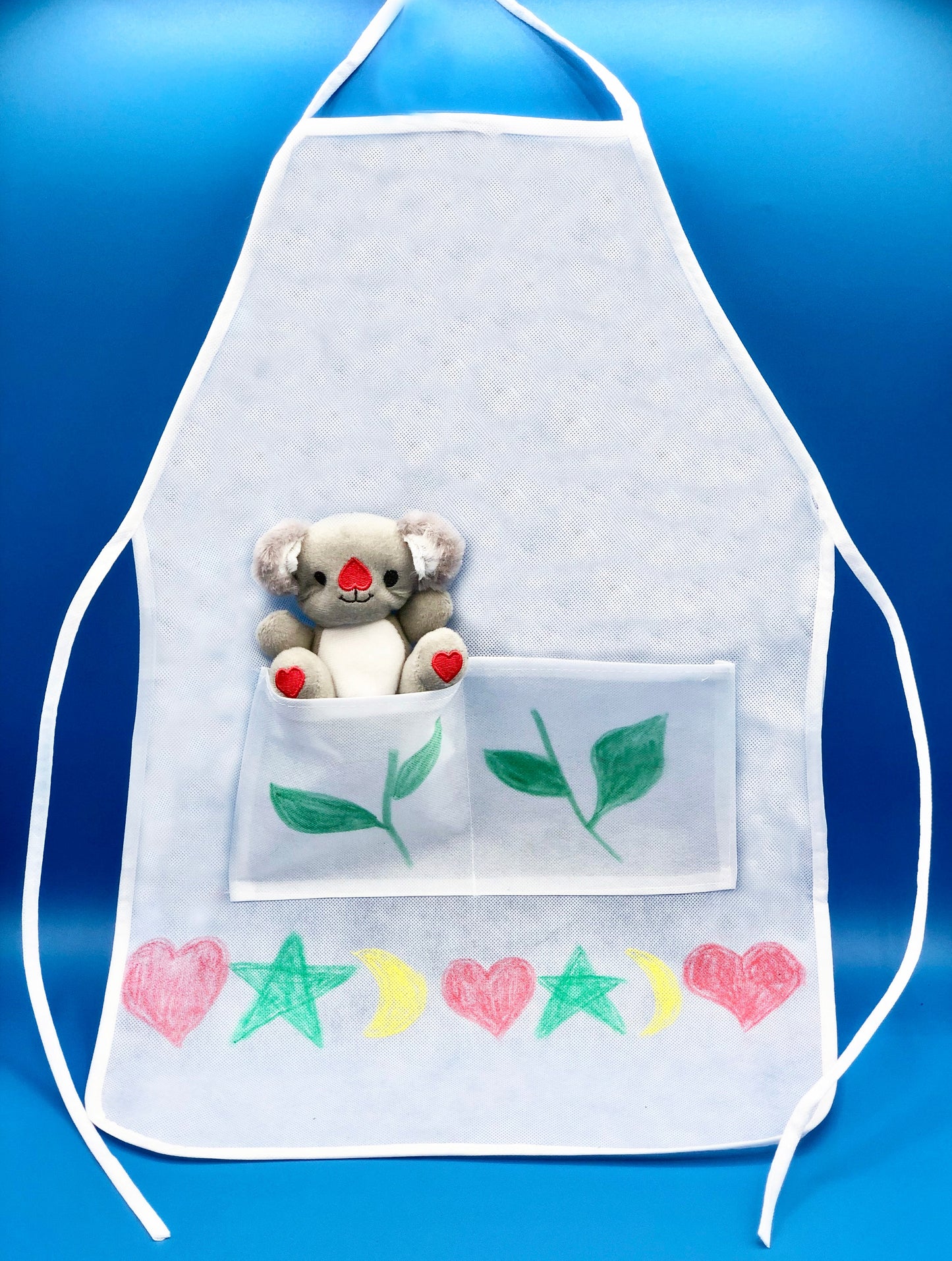 Kids apron marsupial pouch for koala
