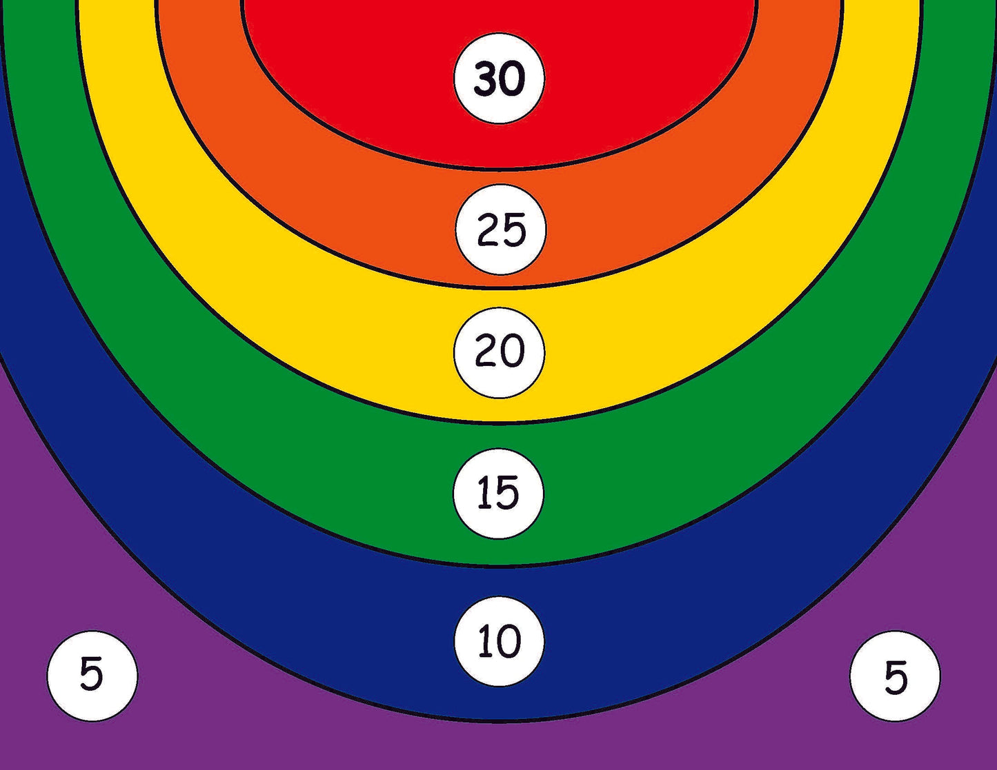 Pom Pom Bull's Eye Kids Game