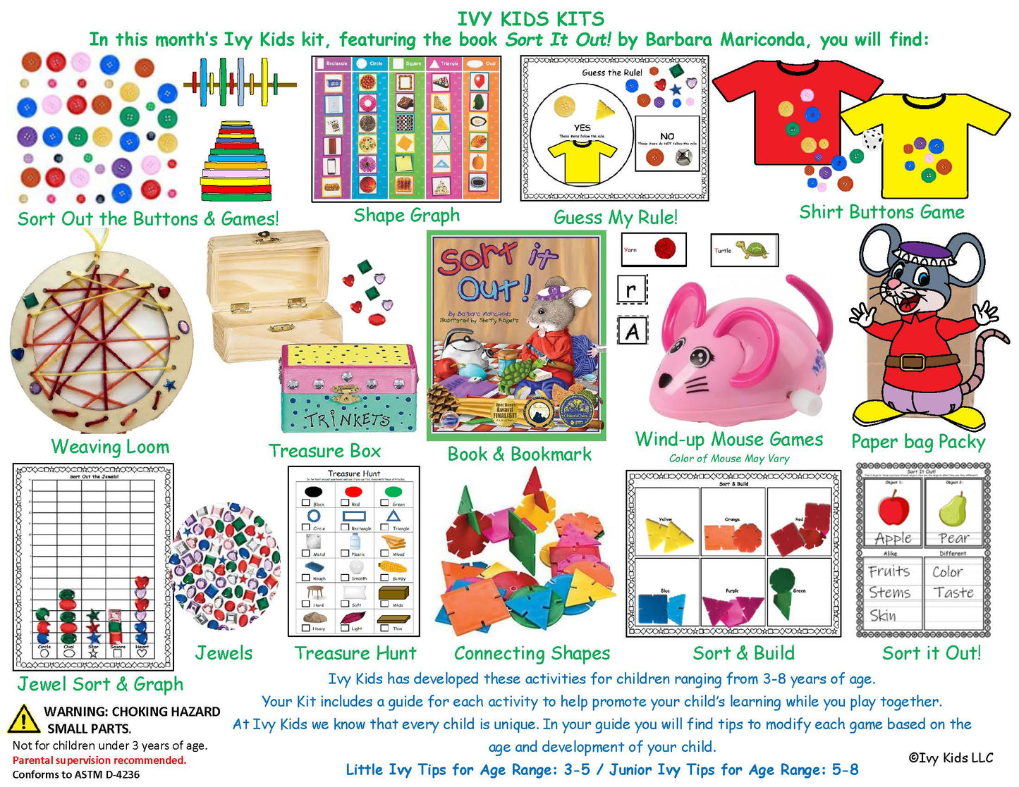 Ivy Kids Kit - Sort it Out!