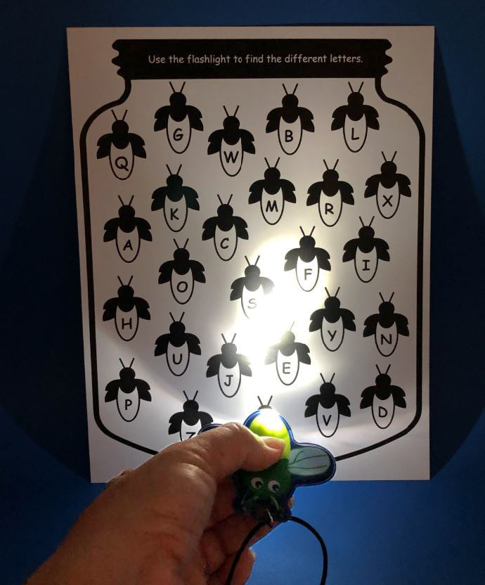 firefly flashlight literacy games