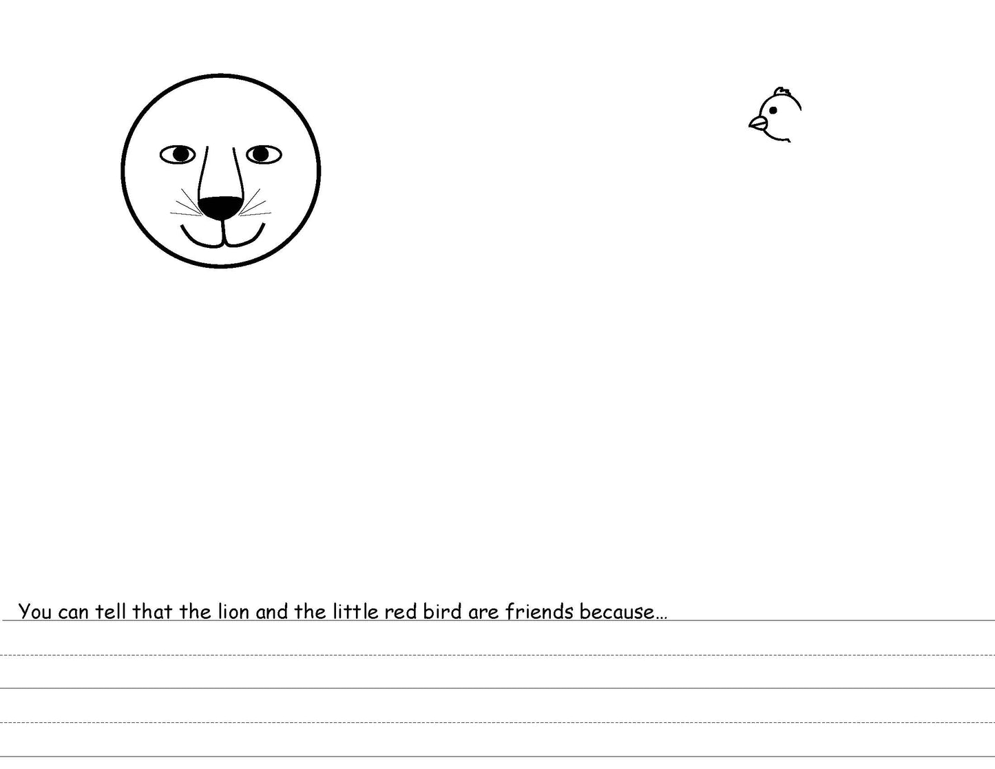 Ivy Kids Kit - The Lion and the Little Red Bird