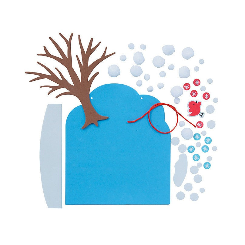 Winter tree craft and story retelling