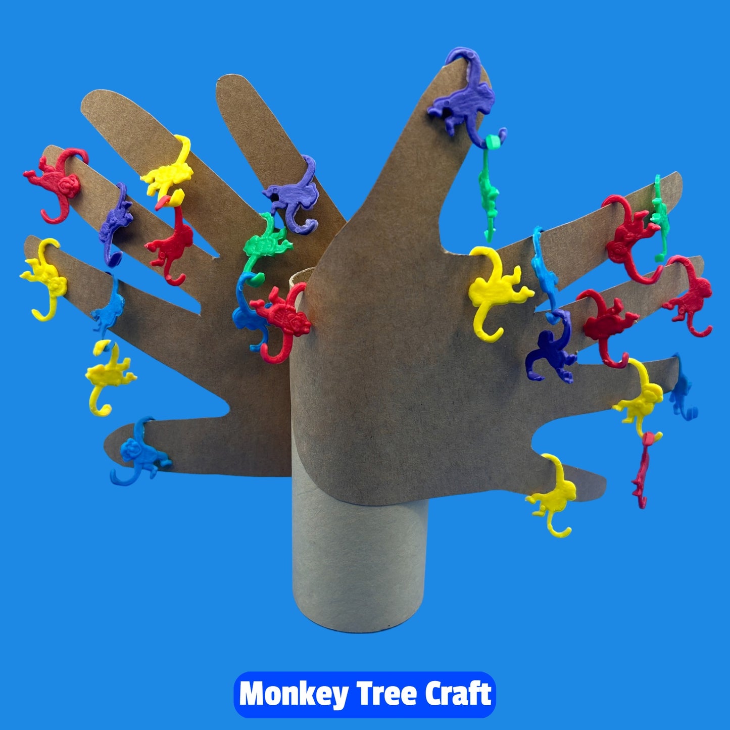 Monkey Tree Craft for Caps for Sale