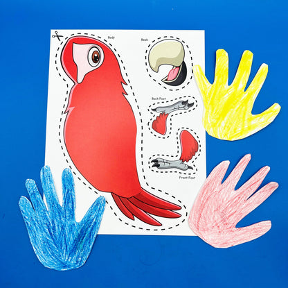 Macaw Parrot Craft