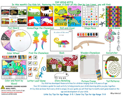 Chameleon themed STEM activities