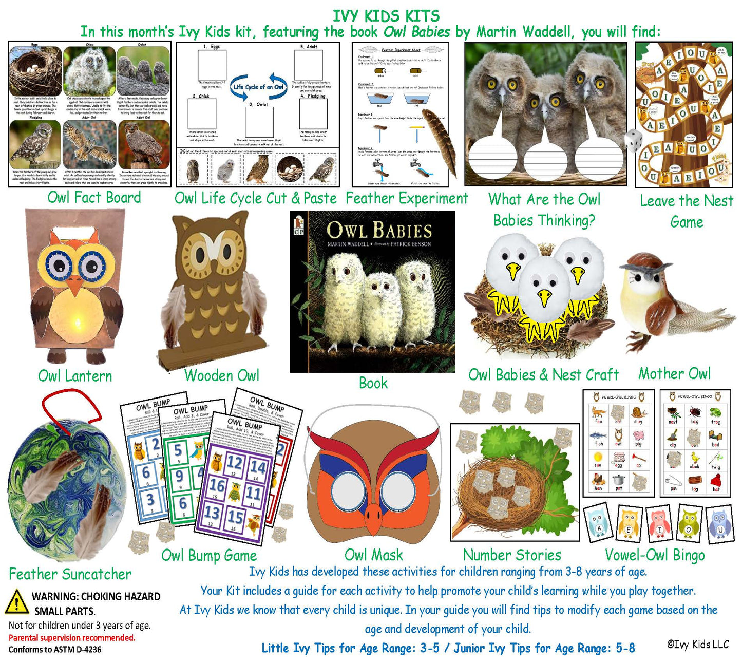 Owl Babies Activities