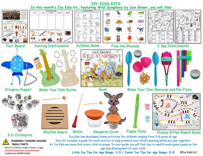 Wild Symphony STEM kit  Music Themed Activities