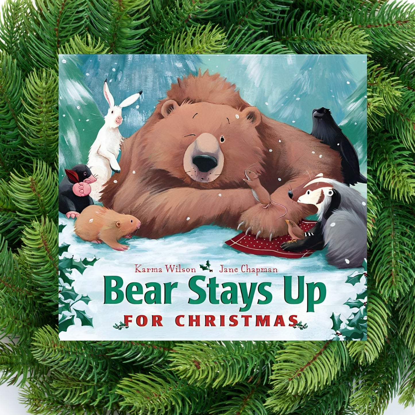 Ivy Kids Holiday Fun Kit featuring Bear Stays Up for Christmas