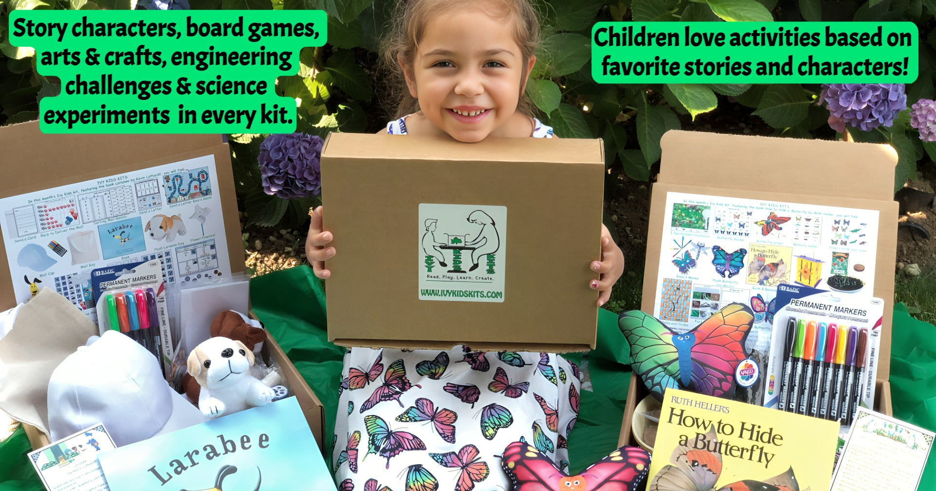 Book inspired STEM subscription kit for – Ivy Kids