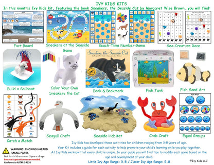 Ivy Kids Kit - Sneakers the Seaside Cat