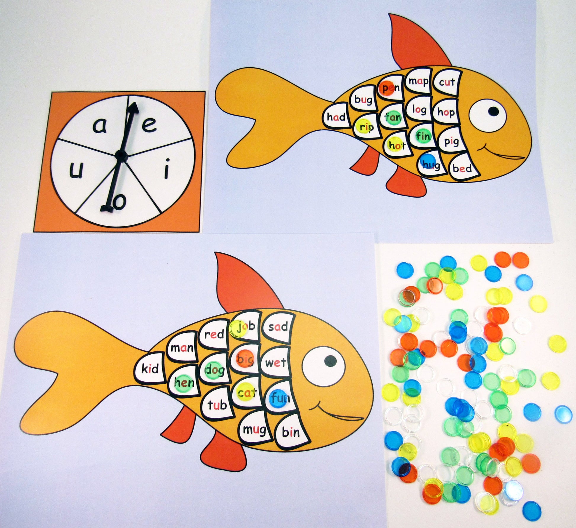 Fish Bingo: Literacy Activity inspired by A Fish Out of Water by Helen Palmer