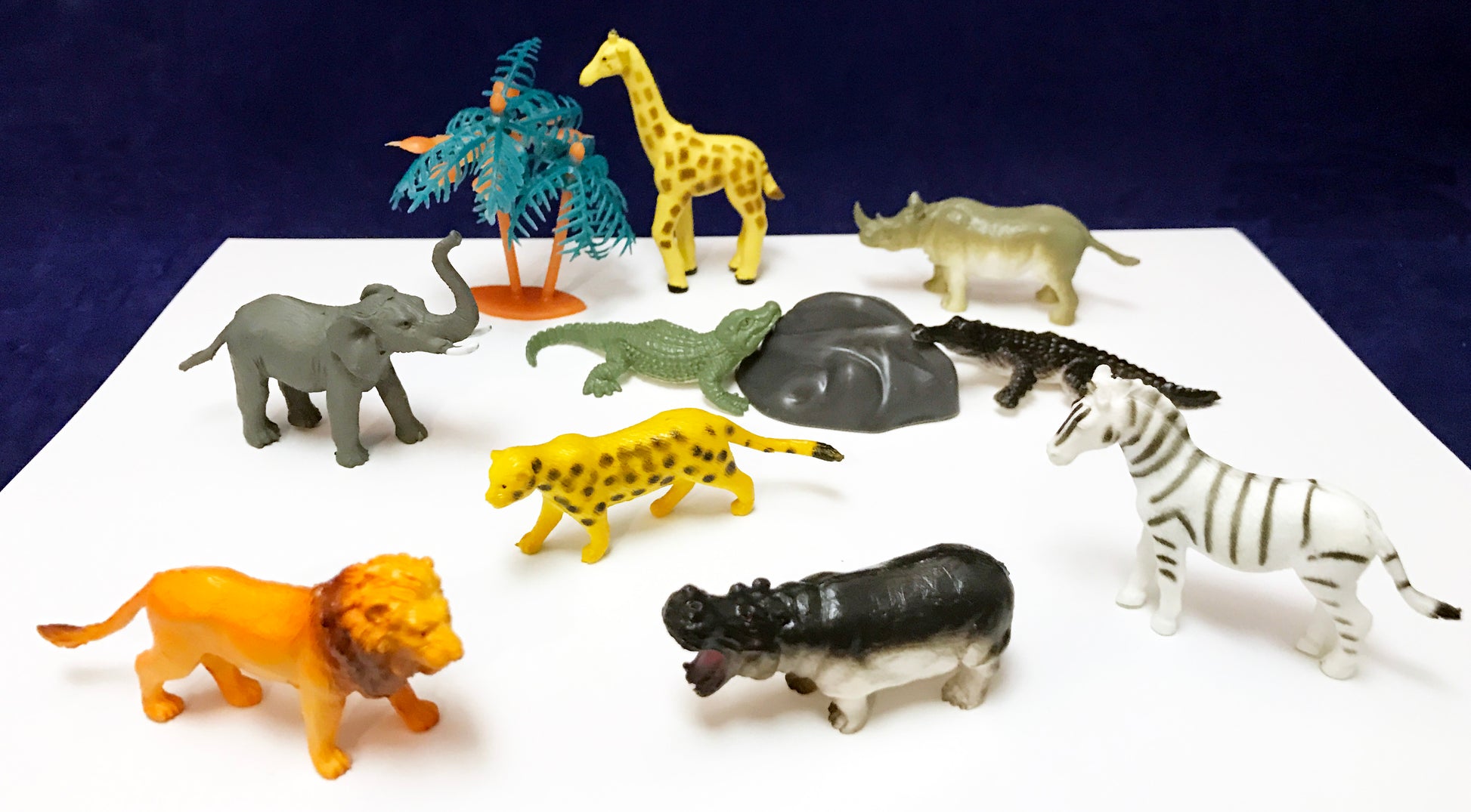 African Animal toy figures