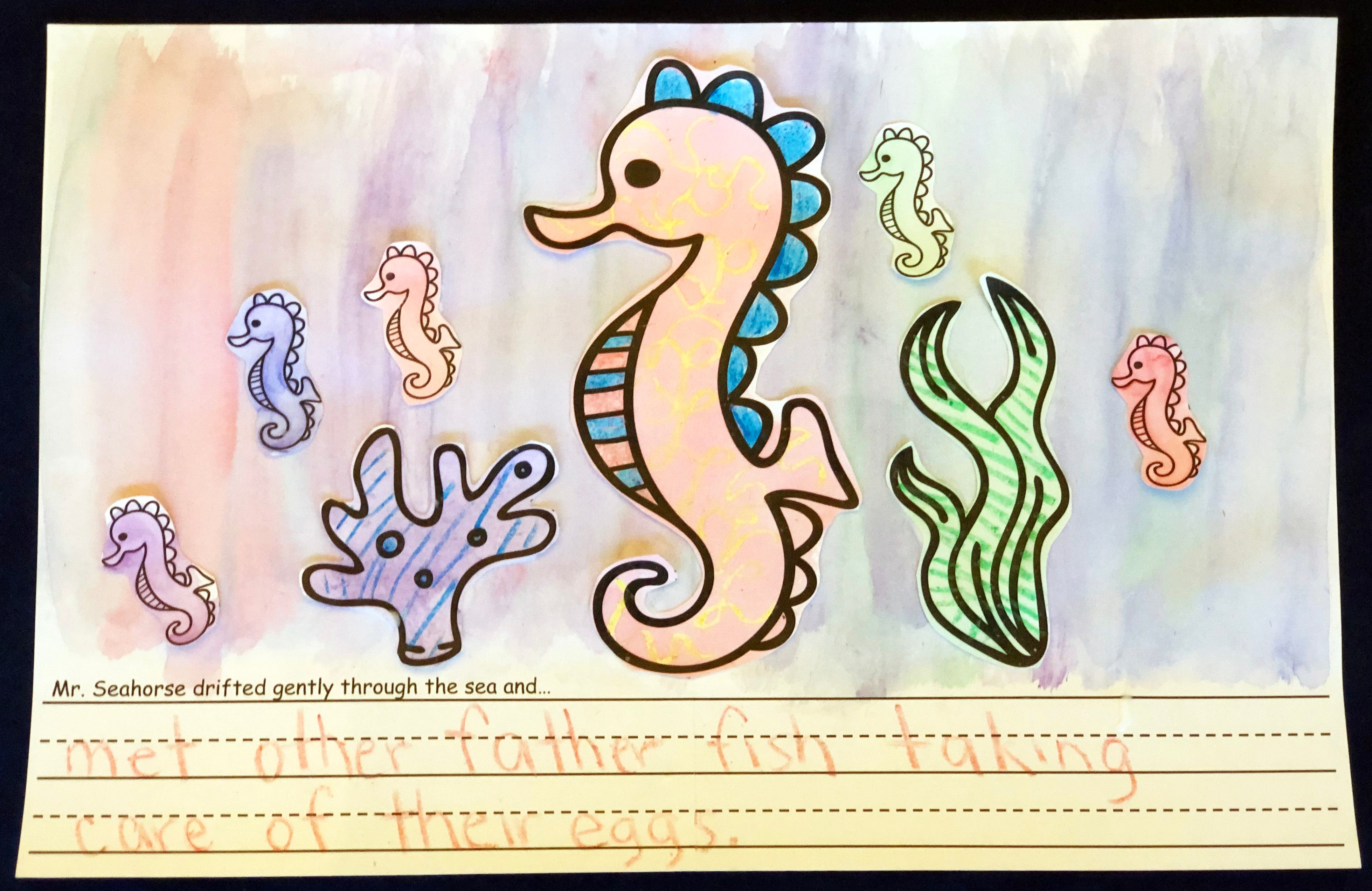 Seahorse Coloring Vector Art, Icons, and Graphics for Free Download