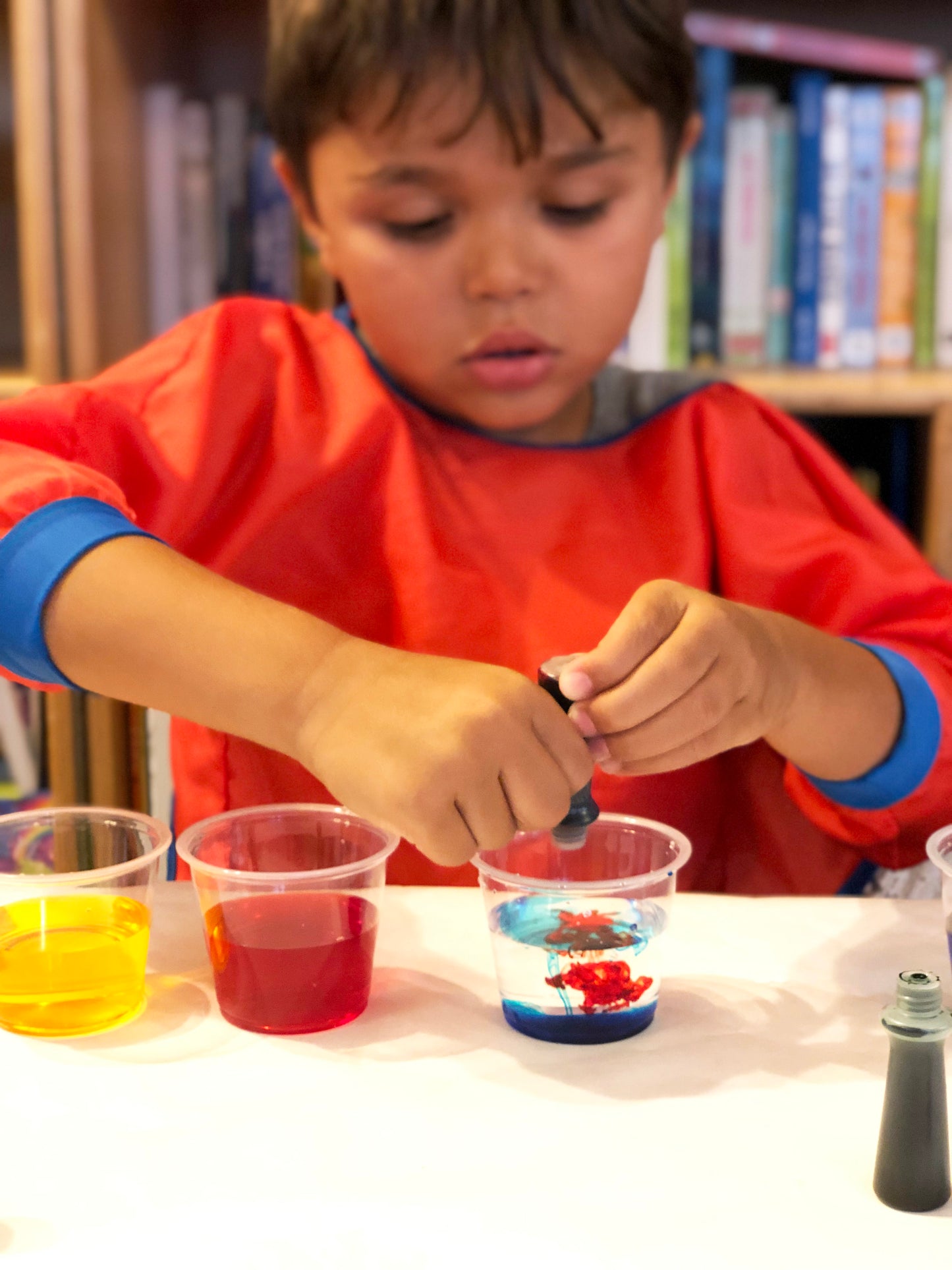 Color exploration science activity kids