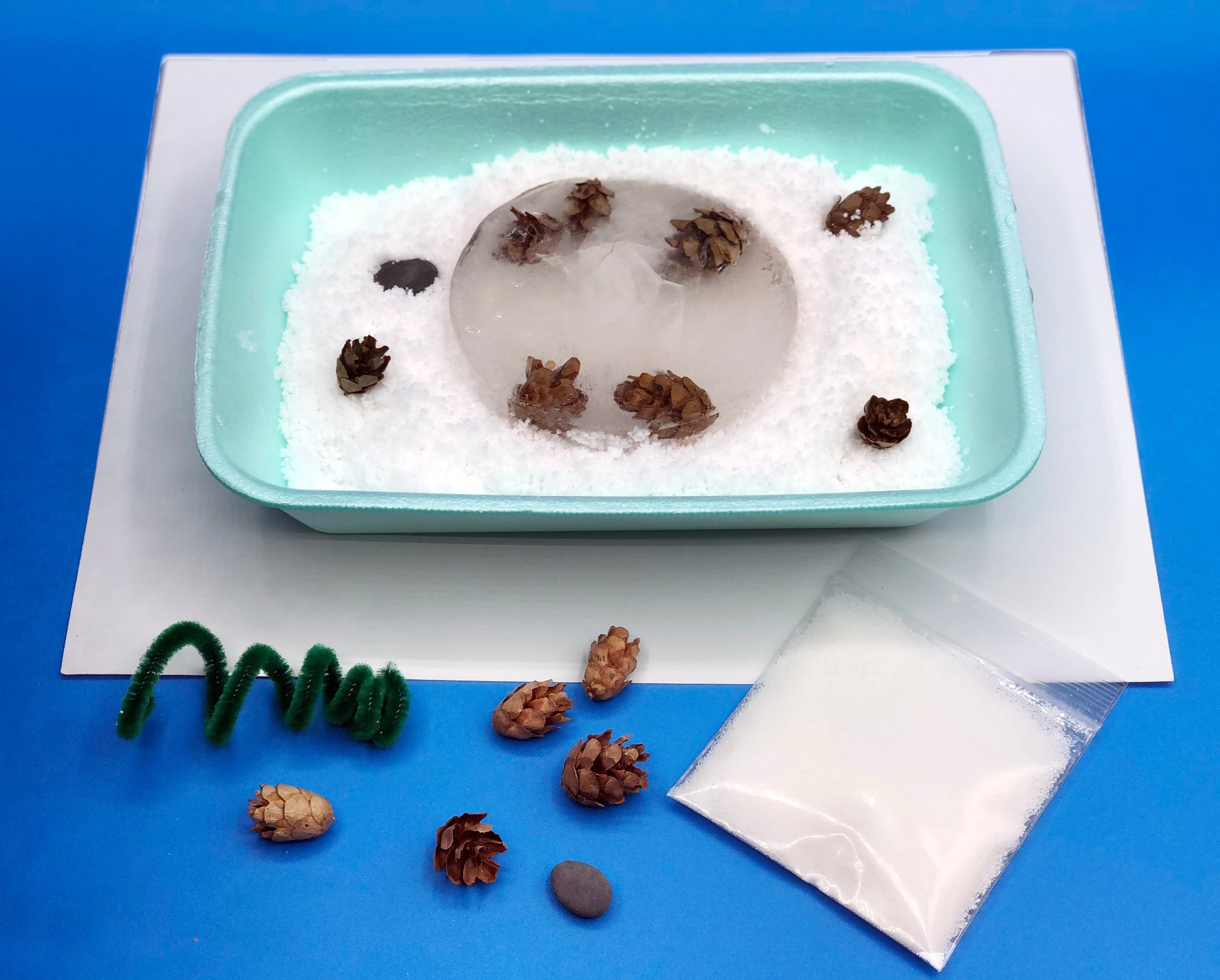 Winter wonderland STEM activity science