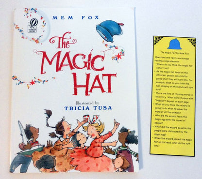 The Magic Hat - by Tricia Tusa and accompaning bookmark