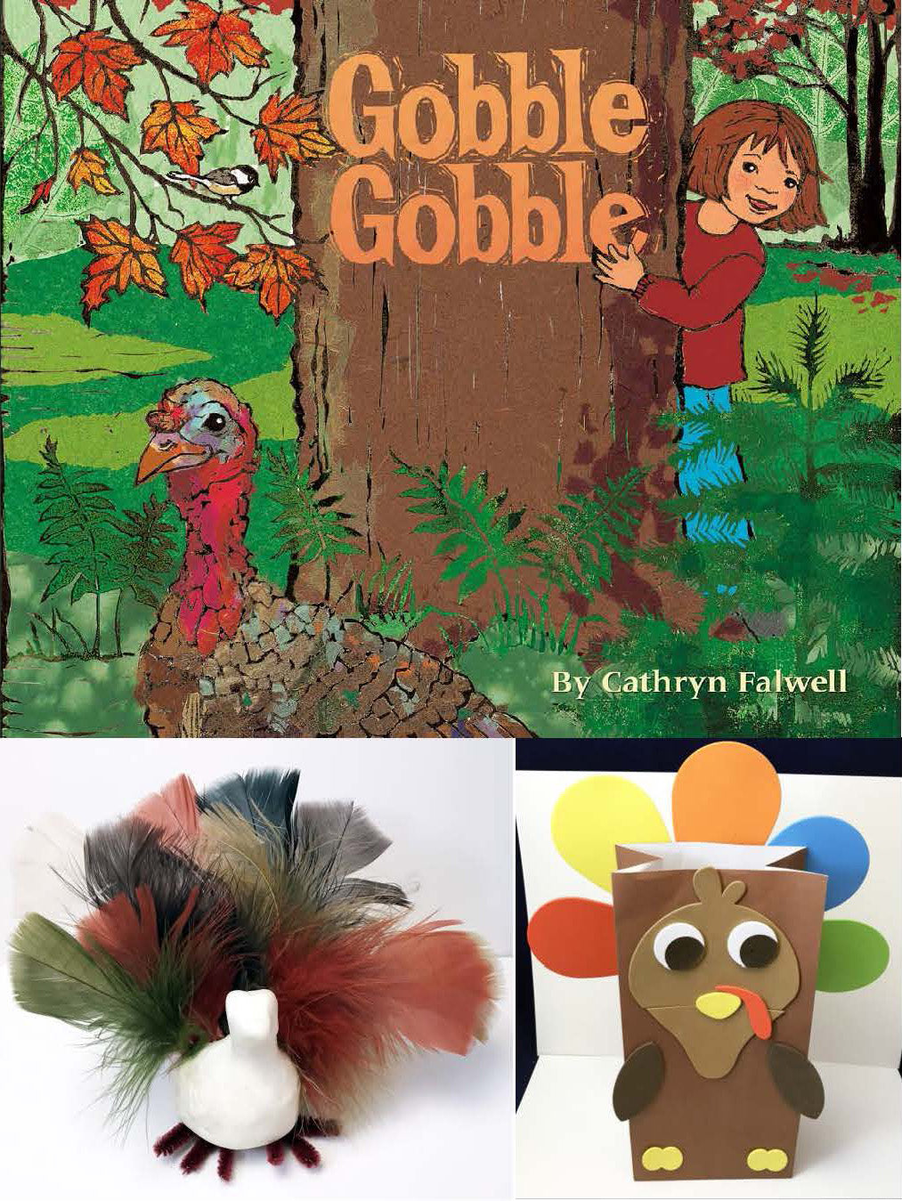 Thanksgiving book, turkey art projects crafts learning activities