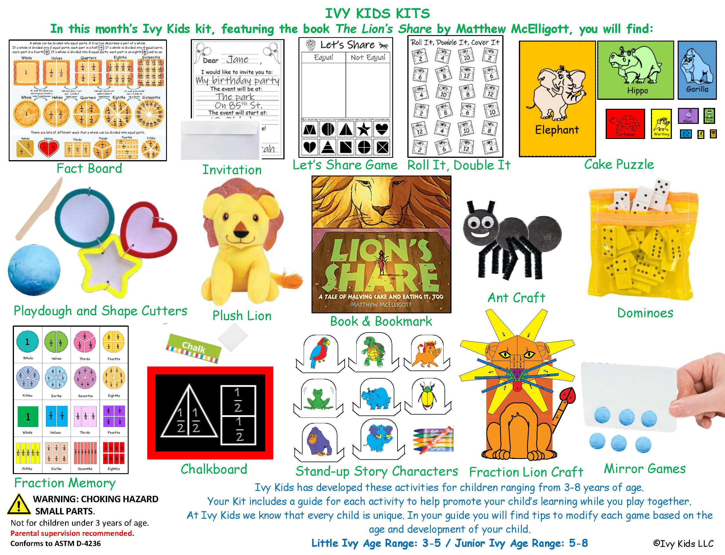 Ivy Kids Kit - The Lion's Share