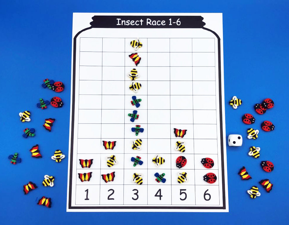 Insect Race math game